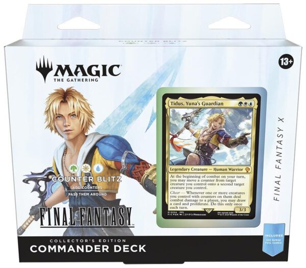 FINAL FANTASY Commander Deck - FINAL FANTASY X Counter Blitz (Collector's Edition) - Commander: FINAL FANTASY