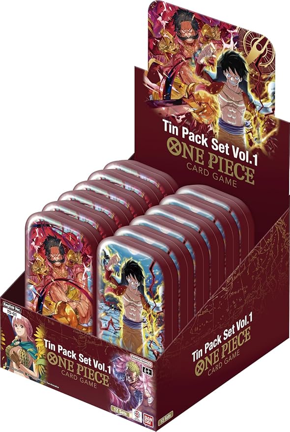 Paquete de lata TCG One Piece Vol. 1 (individual)
