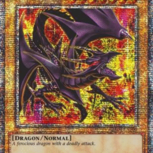 Red-Eyes Black Dragon (8th Art) - RA04-EN109 - QCR 1st Edition