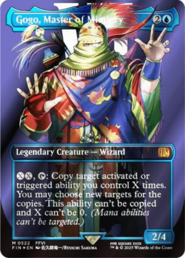 Gogo, Master of Mimicry (Borderless) (Surge Foil) - 0522 - Foil