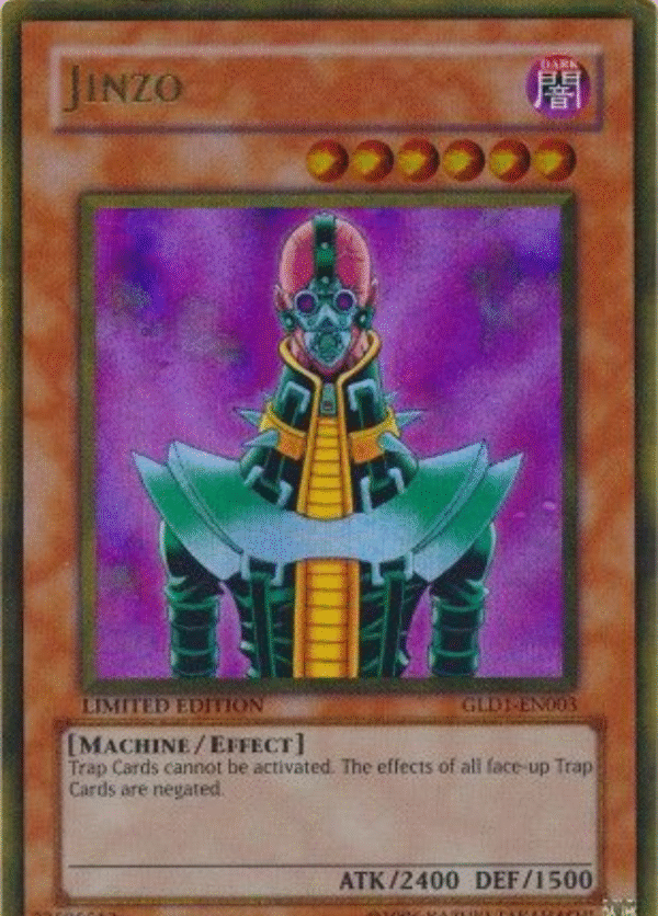Jinzo - GLD1-EN003 - Gold Rare
