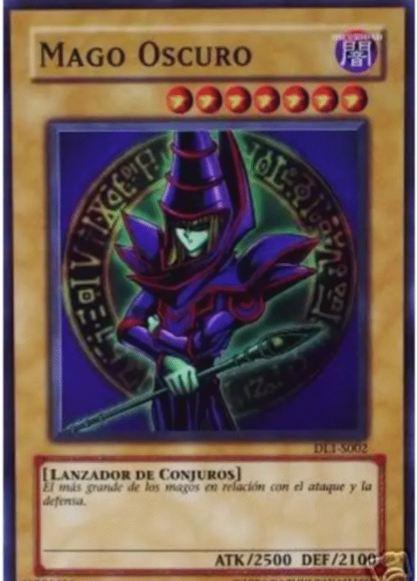 Mago Oscuro (Dark Magician) - DL1-S002 - Super Rare - Unlimited Edition (español)