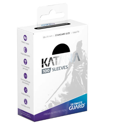 Protectores Ultimate Guard Katana tamaño Standard Negro100ct.