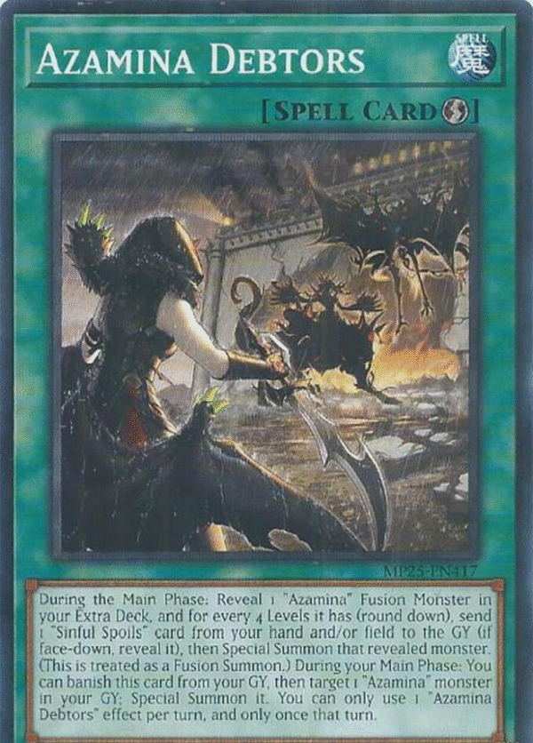 Azamina Debtors - MP25-EN417 - 2025 Mega-Pack (MP25)