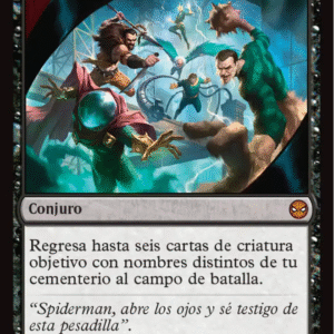 ¡Contempla a los Seis Siniestros! Marvel's Spider-Man Foil 0051 (español)