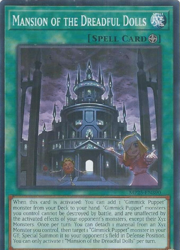 Mansion of the Dreadful Dolls - MP25-EN390 - 2025 Mega-Pack (MP25)