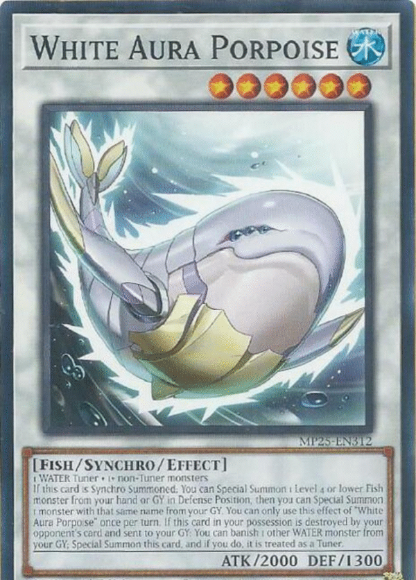 White Aura Porpoise - MP25-EN312 - 2025 Mega-Pack (MP25)