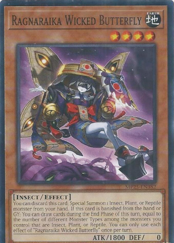Ragnaraika Wicked Butterfly - MP25-EN382 - 2025 Mega-Pack (MP25)