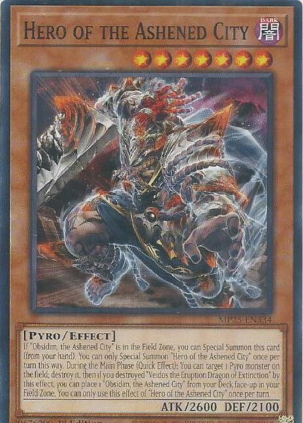 Hero of the Ashened City - MP25-EN334 - 2025 Mega-Pack (MP25)