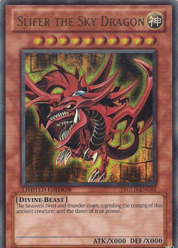 Slifer the Sky Dragon - YGLD-ENG01 - King of Games: Yugi's Legendary Decks (YGLD)