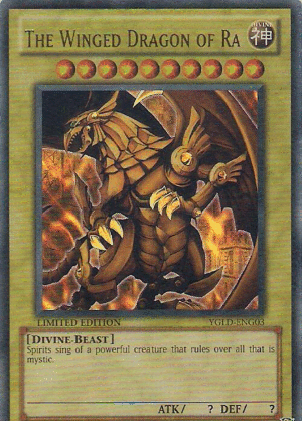 The Winged Dragon of Ra - YGLD-ENG03 - King of Games: Yugi's Legendary Decks (YGLD)
