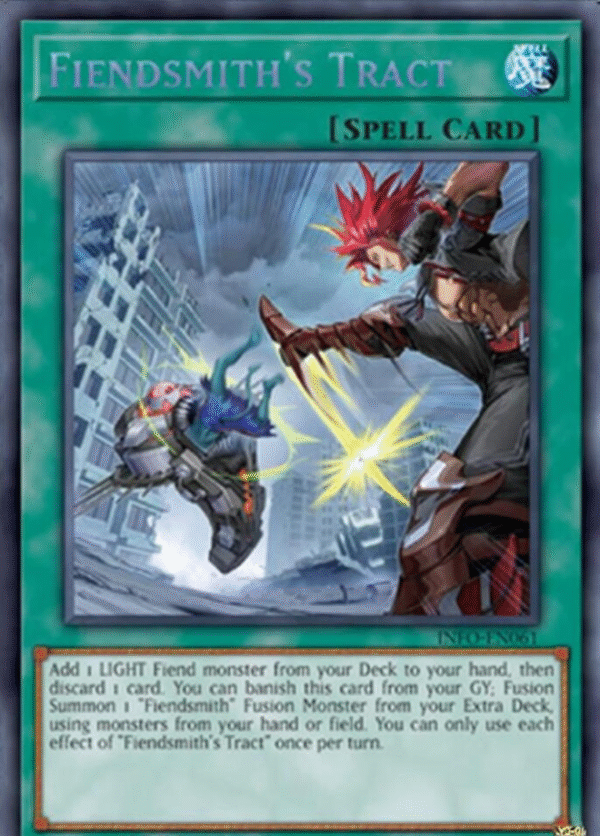 Fiendsmith's Tract - INFO-EN061 - Secret Rare - The Infinite Forbidden (INFO)