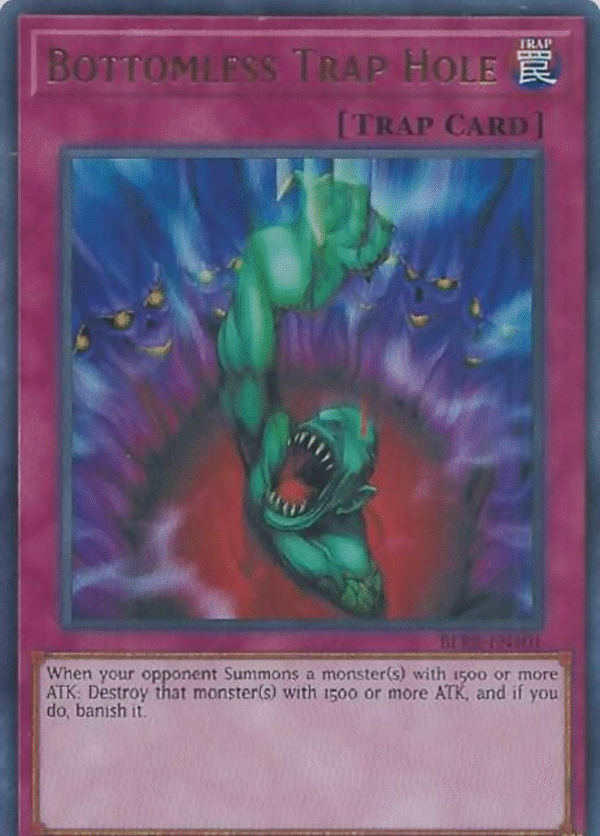 Bottomless Trap Hole - BLRR-EN101 - Battles of Legend: Relentless Revenge (BLRR)