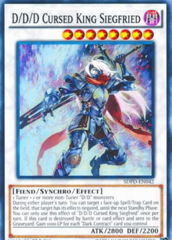 D/D/D Cursed King Siegfried - SDPD-EN042 - Structure Deck: Pendulum Domination (SDPD)