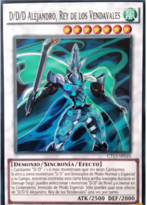 D/D/D Alejandro, Rey de los Vendavales - CT13-SP010 - español
