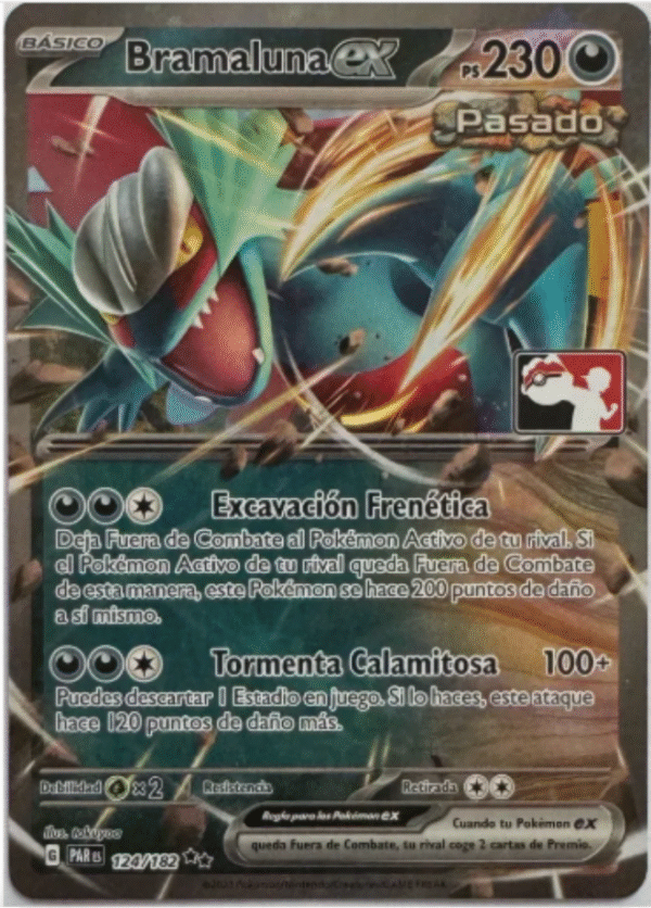 Bramaluna ex - Prize Pack Series Cards - 124/182 / Double Rare (español)