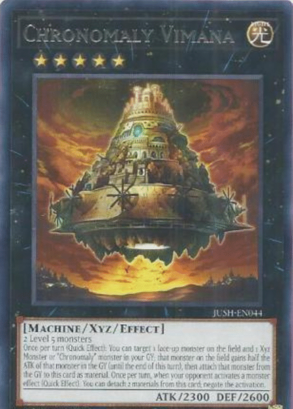 Chronomaly Vimana - JUSH-EN044 - Rare 1st Edition