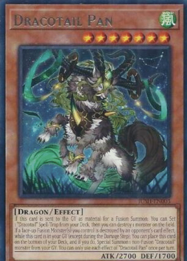 Dracotail Pan - JUSH-EN003 - Rare 1st Edition