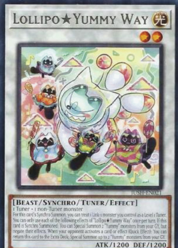 LollipoYummy Way - JUSH-EN021 - Rare 1st Edition