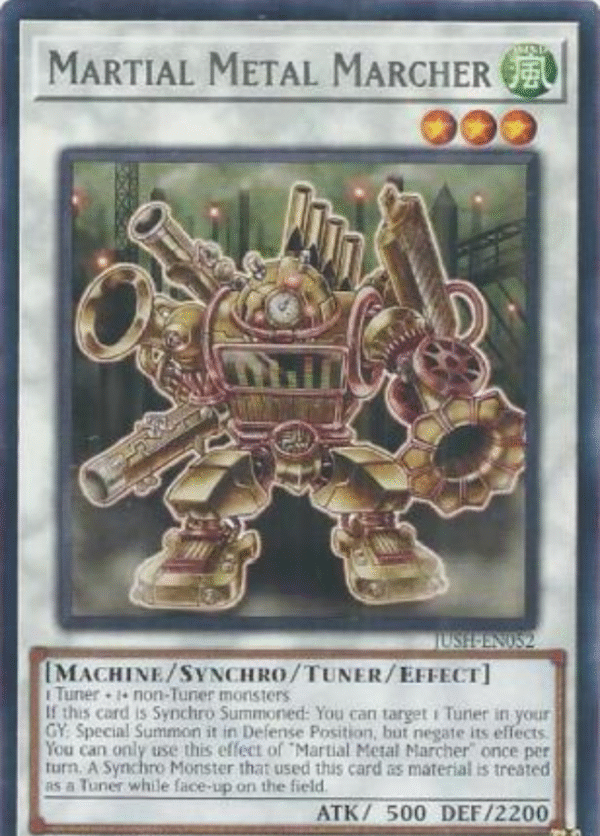 Martial Metal Marcher - JUSH-EN052 - Rare 1st Edition
