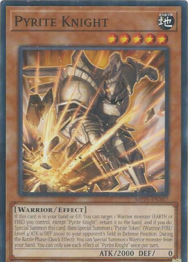 Pyrite Knight - MP25-EN367 - 2025 Mega-Pack (MP25)