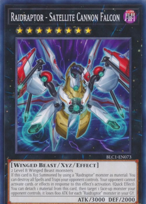 Raidraptor - Satellite Cannon Falcon - BLC1-EN073 - Battles of Legend: Chapter 1 (BLC1)