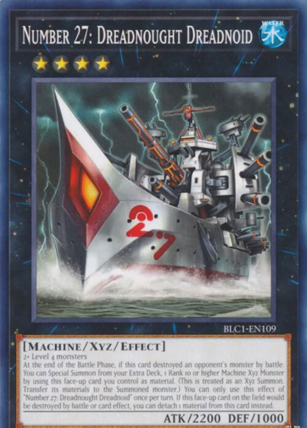 Number 27: Dreadnought Dreadnoid - BLC1-EN109 - Battles of Legend: Chapter 1 (BLC1)