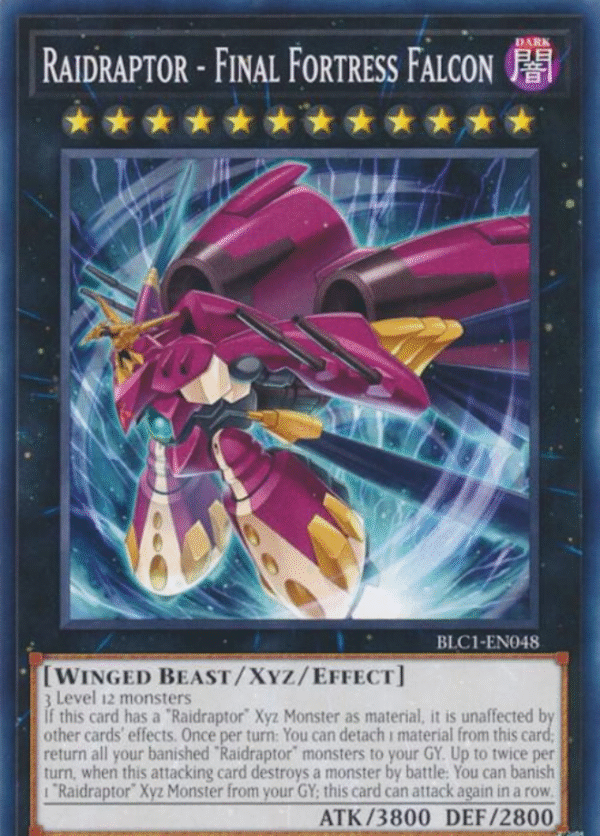 Raidraptor - Final Fortress Falcon - BLC1-EN048 - Battles of Legend: Chapter 1 (BLC1)