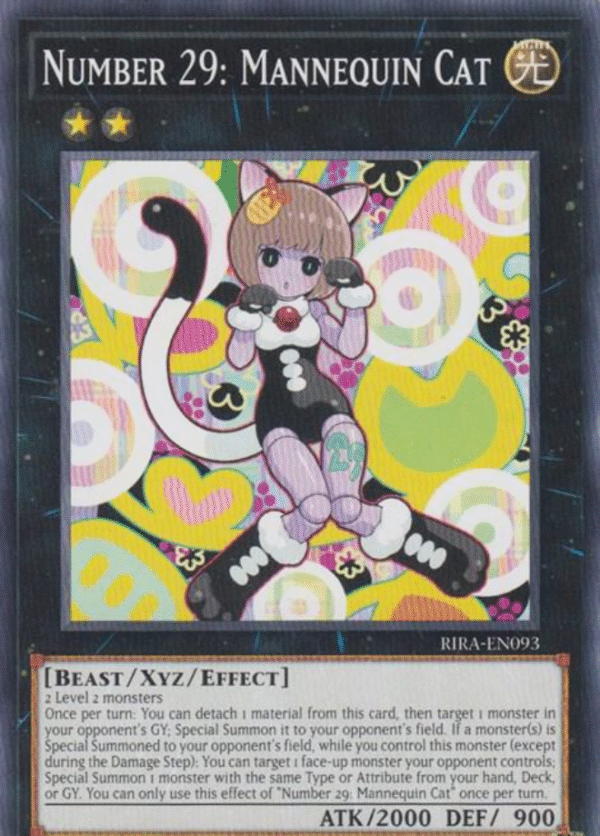 Number 29: Mannequin Cat - RIRA-EN093 - Rising Rampage (RIRA)