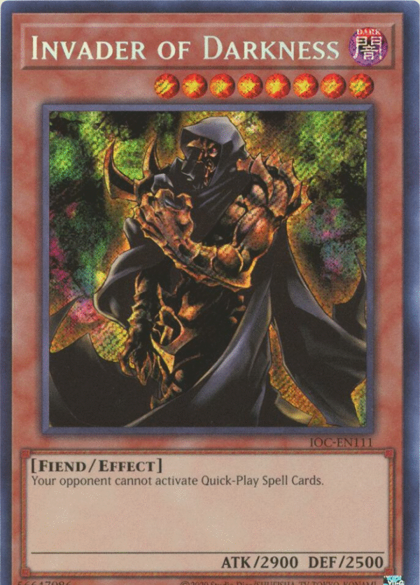 Invader of Darkness - IOC-EN111 - Invasion of Chaos (25th Anniversary Edition) (IOC-EN)
