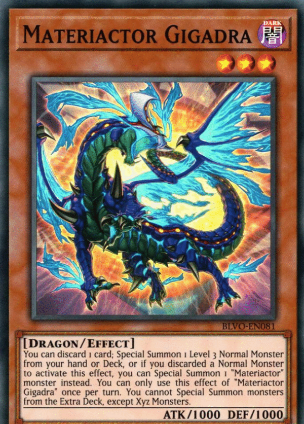 Materiactor Gigadra - BLVO-EN081 - Blazing Vortex (BLVO)