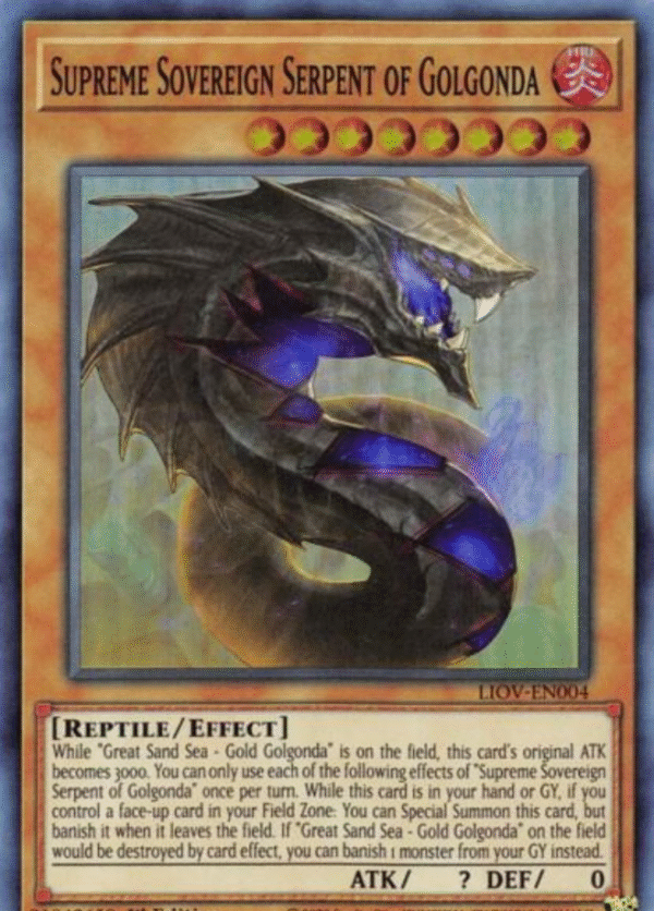 Soberano Supremo Serpiente de Golgonda - LIOV-SP004 - (Español)