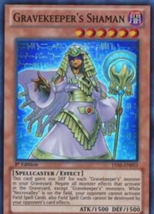 Gravekeeper's Shaman -  LVAL-EN033 -  Legacy of the Valiant (LVAL)