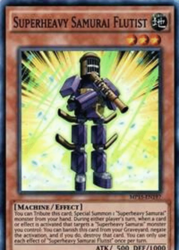 Superheavy Samurai Flutist - MP15-EN197 - 2015 Mega-Tins Mega Pack (MP15)