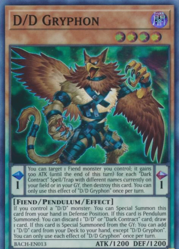 D/D Gryphon - BACH-EN013 - Battle of Chaos (BACH)