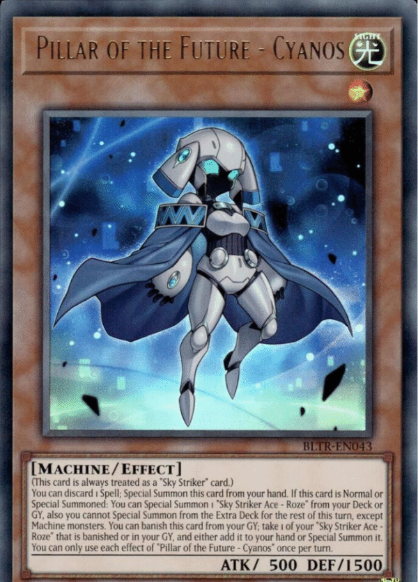 Pillar of the Future - Cyanos - BLTR-EN043 - Battles of Legend: Terminal Revenge (BLTR)