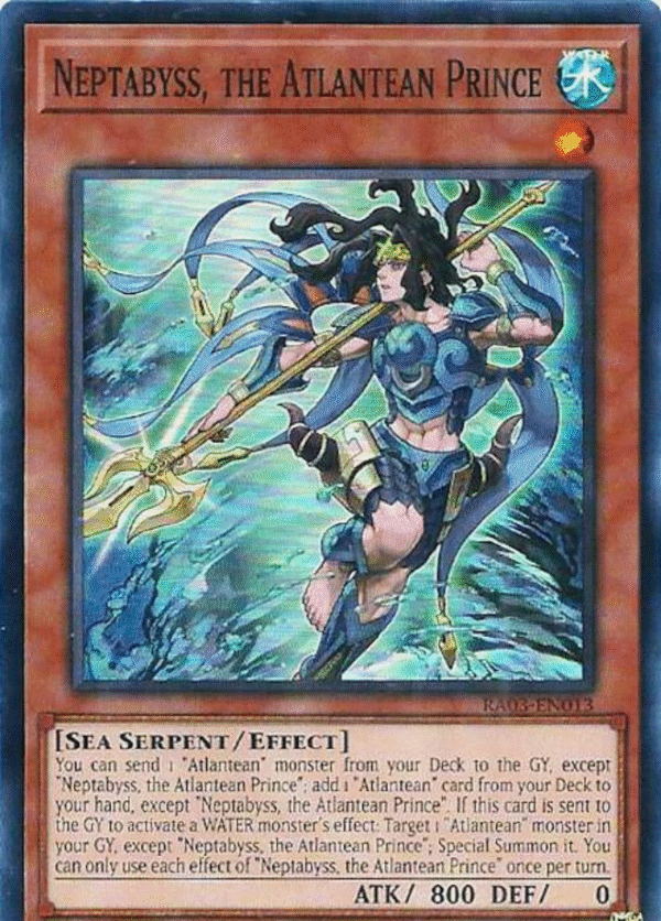 Neptabyss, the Atlantean Prince - RA03-EN013 - Quarter Century Bonanza