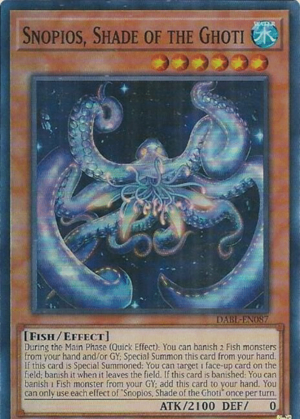 Snopios, Sombra de los Ghoti - DABL-EN087 - (Español)