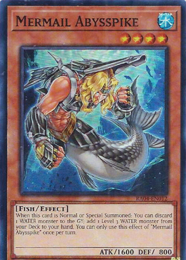 Mermail Abysspike - RA04-EN012 - Quarter Century Stampede