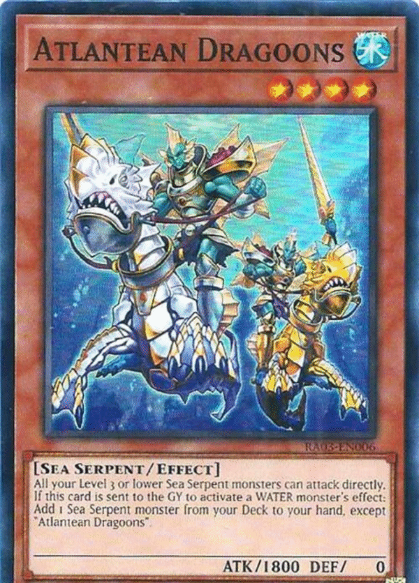 Atlantean Dragoons - RA03-EN006 - Quarter Century Bonanza