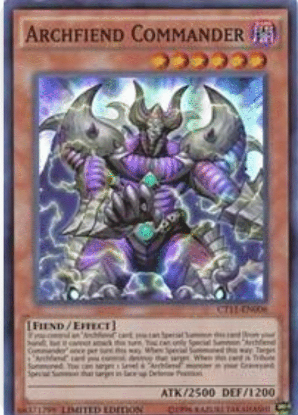 Archfiend Commander - CT11-EN006 - 2014 Mega-Tins (CT11)