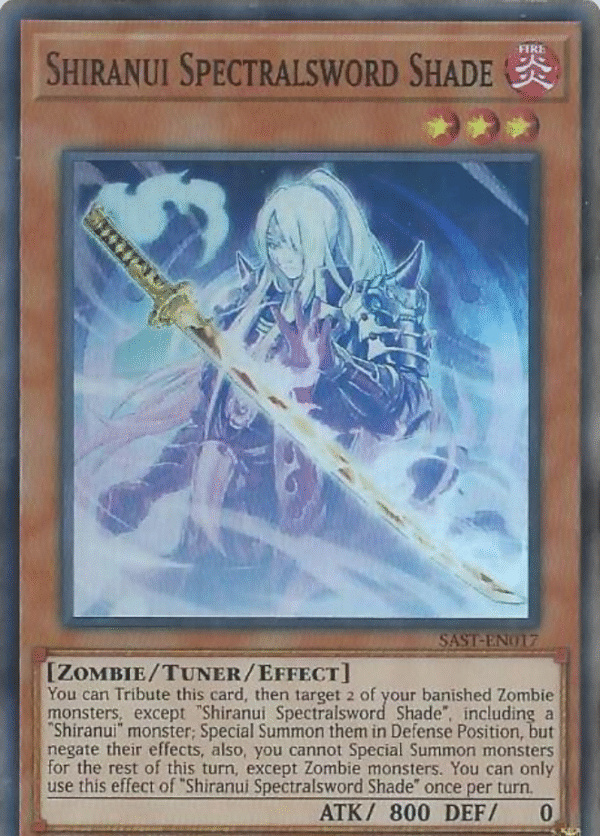 Shiranui Spectralsword Shade - SAST-EN017 - Savage Strike (SAST)