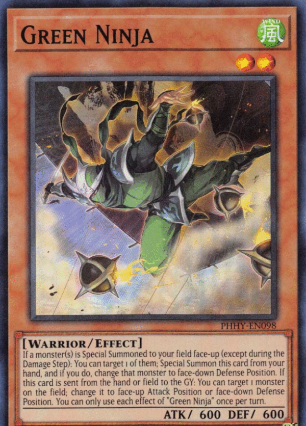 Ninja Verde - PHHY-SP098 - (Español)