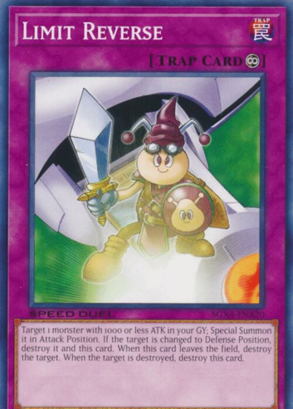 Limit Reverse - SGX4-ENA20 - Speed Duel GX: Midterm Destruction (SGX4)
