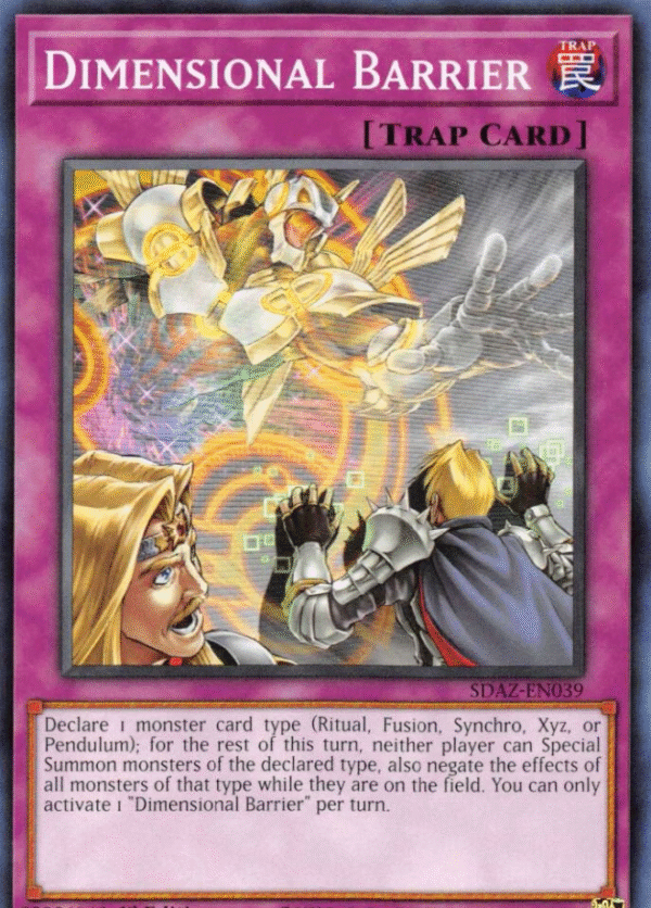 Dimensional Barrier - SDAZ-EN039 - Structure Deck: Albaz Strike (SDAZ)