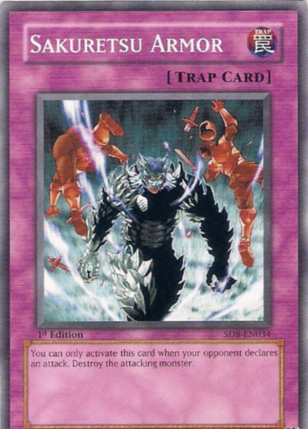 Sakuretsu Armor - SD8-EN034 -  Deck: Lord of the Storm