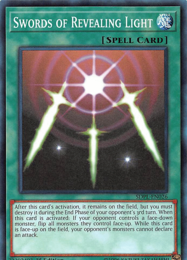 Swords of Revealing Light - SDPL-EN026 - Structure Deck: Powercode Link (SDPL)