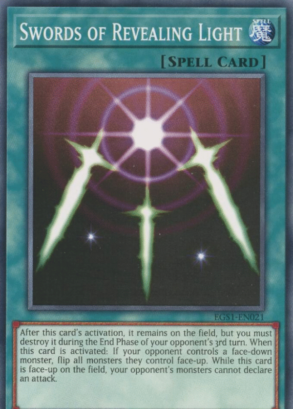 Swords of Revealing Light - EGS1-EN021 - Egyptian God Deck: Slifer the Sky Dragon (EGS1)