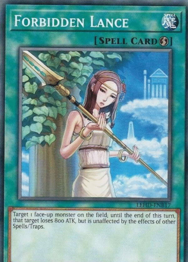 Forbidden Lance - LEHD-ENB17 - Legendary Hero Decks (LDK4)