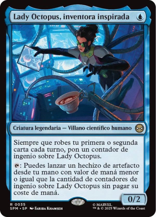 Lady Octopus, inventora inspirada Marvel's Spider-Man 0035 (español)